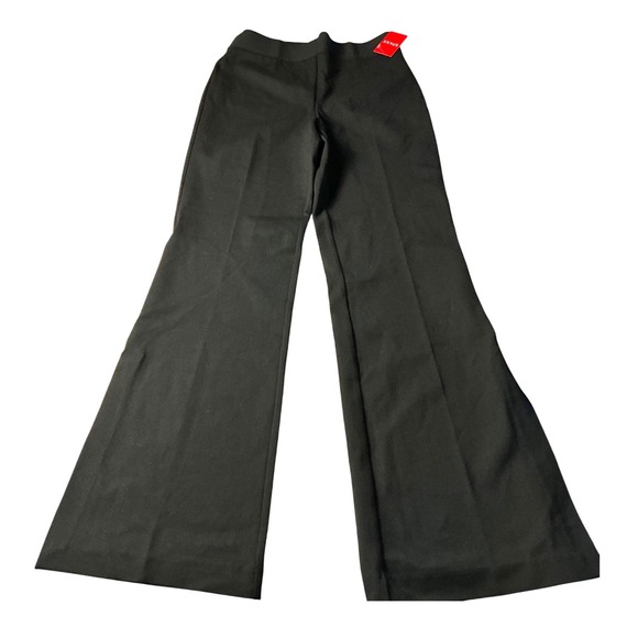 SPANX The Perfect Double Slit Pant Classic Black Bootcut Career Size Small - Picture 1 of 7